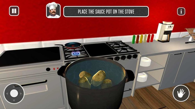 烹饪餐厅模拟器下载-厨房做饭模拟器下载_厨房做饭模拟器最新版下载 运行截图1