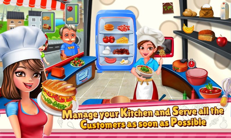 星级厨师餐厅模拟游戏安卓版下载_星级厨师餐厅模拟最新版下载v1.32 安卓版 运行截图2