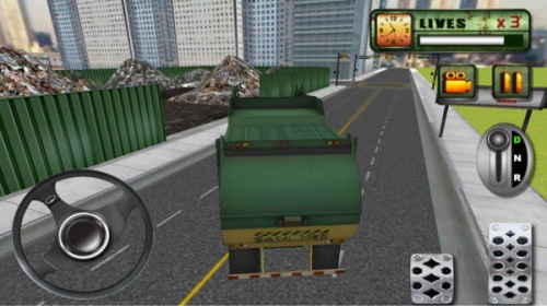 城市垃圾车司机3D游戏安卓版下载_城市垃圾车司机3D最新版下载v1.0 安卓版 运行截图1