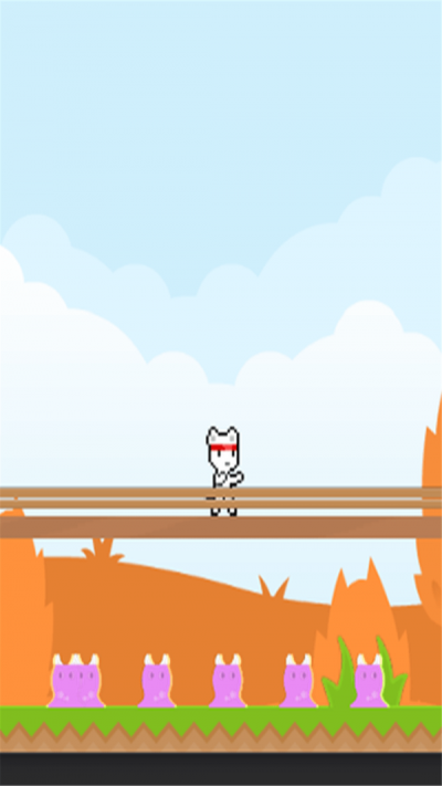 超级猫版玛丽游戏下载安装_超级猫版玛丽最新版下载v1.0.4 安卓版 运行截图1