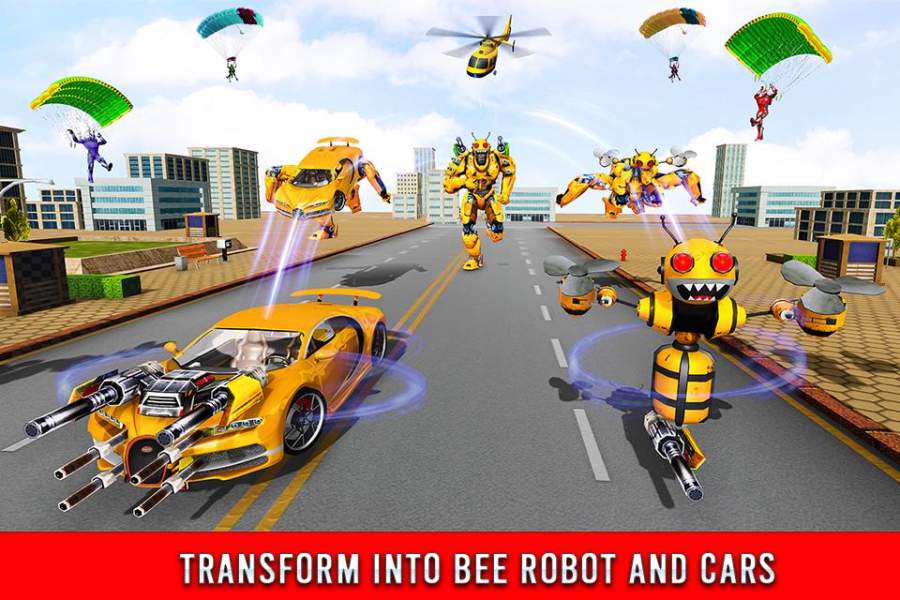 蜜蜂机器人汽车改造手游下载_蜜蜂机器人汽车改造最新版下载v1.3 安卓版 运行截图1