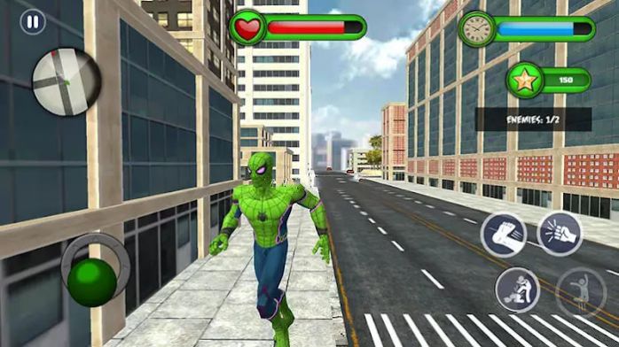 蜘蛛绳英雄维加斯格斗3D游戏下载_蜘蛛绳英雄维加斯格斗3D最新版下载v1.2 安卓版 运行截图2