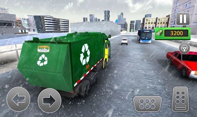 垃圾车真实驾驶模拟器汉化版游戏下载_垃圾车真实驾驶模拟器免费版下载v1.5 安卓版 运行截图2