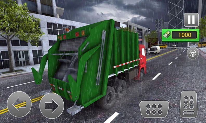 垃圾车真实驾驶模拟器汉化版游戏下载_垃圾车真实驾驶模拟器免费版下载v1.5 安卓版 运行截图3