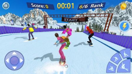 滑雪大师3D游戏下载_滑雪大师3D安卓手机版下载v1.0 安卓版 运行截图1