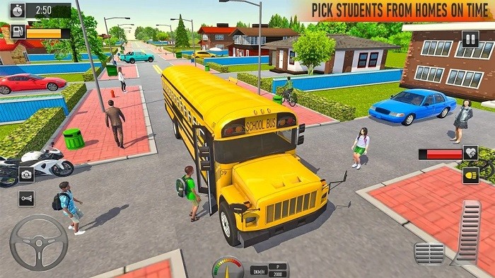 校车驾驶巴士游戏下载_校车驾驶巴士安卓版下载v6.7 安卓版 运行截图1