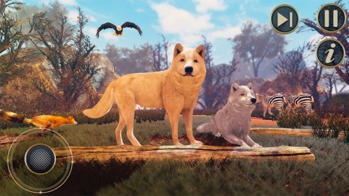 野狼动物模拟器游戏下载_野狼动物模拟器手机版下载v1.0.3 安卓版 运行截图3