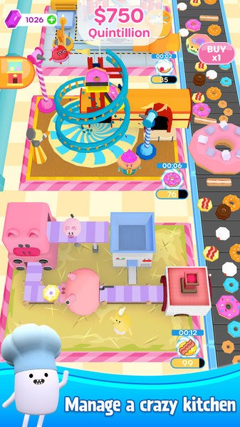 甜甜圈加工坊游戏下载最新版_甜甜圈加工坊免费版下载v1.2 安卓版 运行截图3