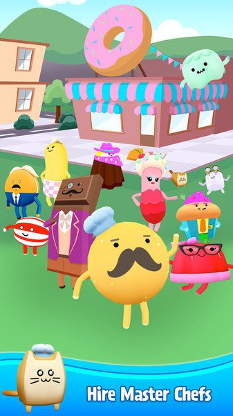 甜甜圈加工坊游戏下载最新版_甜甜圈加工坊免费版下载v1.2 安卓版 运行截图1