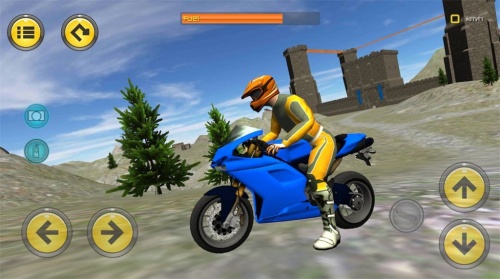 摩托车中世纪驾驶3D游戏下载_摩托车中世纪驾驶3D最新版下载v1.3 安卓版 运行截图1