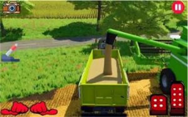 TractorTrolleyFarming