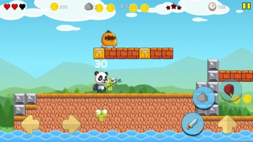熊猫超人免费版游戏下载_熊猫超人游戏无敌版2022下载v4.0 安卓版 运行截图3