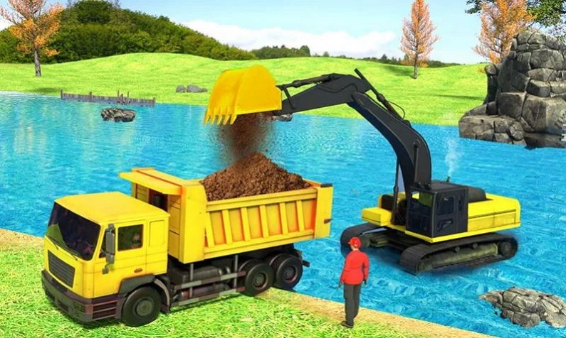 挖土机挖掘机