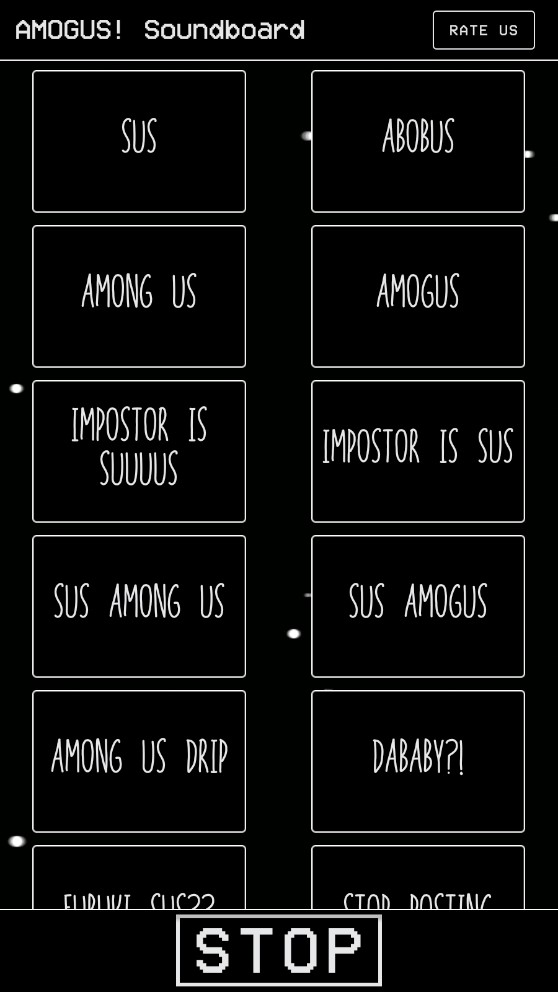 Amogus Soundboard