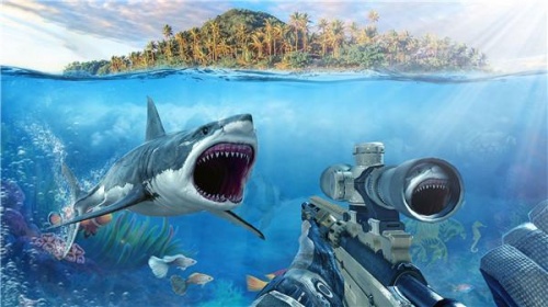 饥饿的巨齿鲨无限钻石版下载最新版_饥饿的巨齿鲨游戏单机版V1.0.0 运行截图1