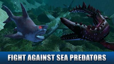 凶残鲨鱼模拟3D游戏手机版免费下载_凶残鲨鱼模拟3D下载最新版V1.0 运行截图1