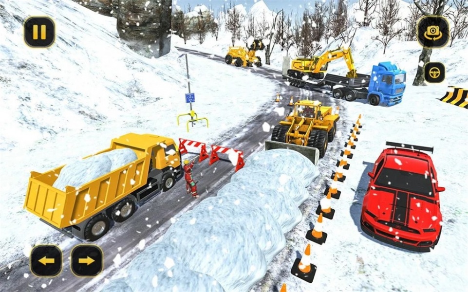 雪地货车模拟运输最新版下载_雪地货车模拟运输1.0.12 安卓版 运行截图3