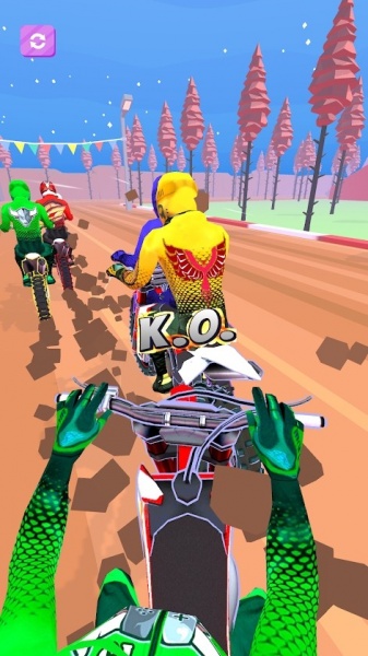 越野摩托车3D游戏下载免费版_越野摩托车3D手机版下载v1.2 安卓版 运行截图2