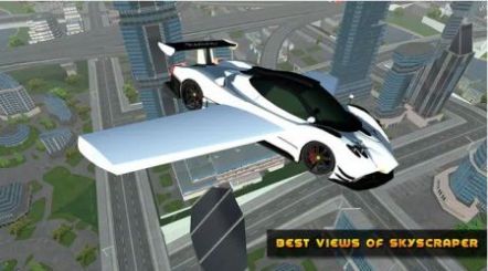 FlyingCarRealDriving游戏下载_FlyingCarRealDriving手机最新版下载v3.7 安卓版 运行截图1