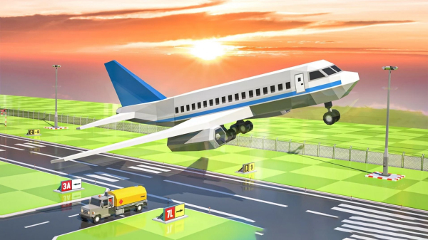 飞机飞行驾驶模拟手机版下载_飞机飞行驾驶模拟游戏下载v1.0.3 安卓版 运行截图1