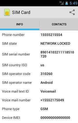 SIMCard应用下载_SIMCard最新版下载v2.1 安卓版 运行截图1