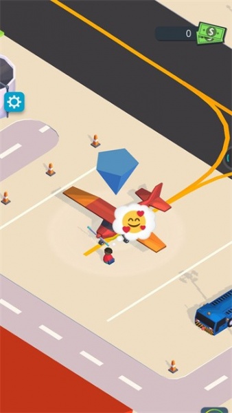 放置飞机场游戏无限金币手机版下载_放置飞机场游戏下载安卓版V1.2.3 运行截图2