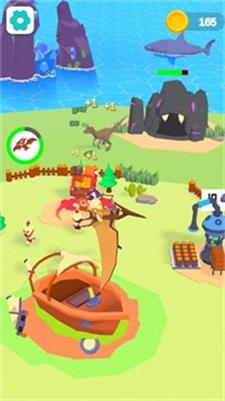 建设恐龙岛游戏免费版下载_建设恐龙岛免广告下载v1.0 安卓版 运行截图1