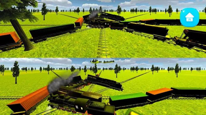 火车碰撞铁路模拟游戏下载_火车碰撞铁路模拟免费版下载v1.2.7 安卓版 运行截图1