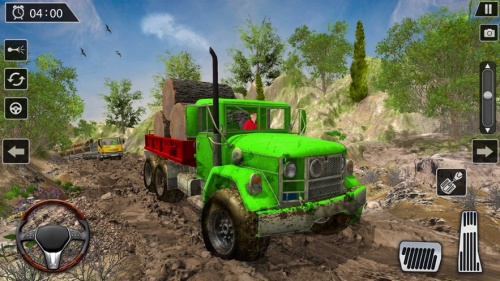 越野泥卡车司机模拟游戏下载_越野泥卡车司机模拟2022下载v1.0 安卓版 运行截图3
