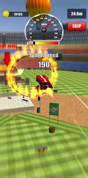 超级汽车飞跃最新版游戏下载_超级汽车飞跃手机版下载v1.0 安卓版 运行截图1