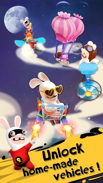 疯狂兔子冲刺游戏安卓版下载_疯狂兔子冲刺最新版下载v1.1.4 安卓版 运行截图1