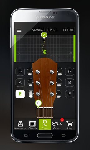 guitartuna吉他调音器安卓版下载_guitartuna吉他调音器免费版下载v6.2.5 安卓版 运行截图4