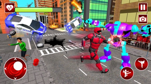 机器人速度英雄城市小游戏下载_机器人速度英雄城市最新版下载v1.0 安卓版 运行截图1