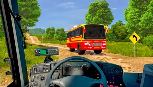 越野山路巴士驾驶中文版游戏下载_越野山路巴士驾驶免费版下载v1.0 安卓版 运行截图2