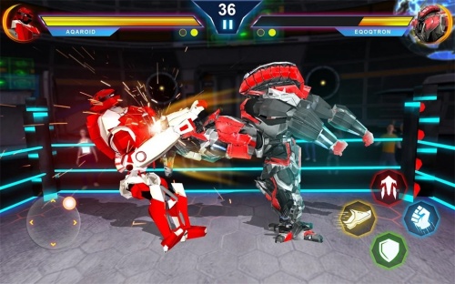 钢铁机器人拳击游戏免费版下载_钢铁机器人拳击最新版下载v1.6 安卓版 运行截图1