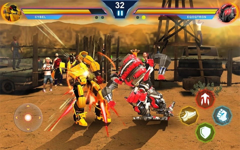 钢铁机器人拳击游戏免费版下载_钢铁机器人拳击最新版下载v1.6 安卓版 运行截图2