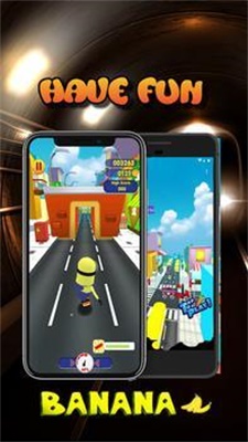 地铁香蕉赛跑者游戏下载2022_地铁香蕉赛跑者最新版下载v4.4 安卓版 运行截图3