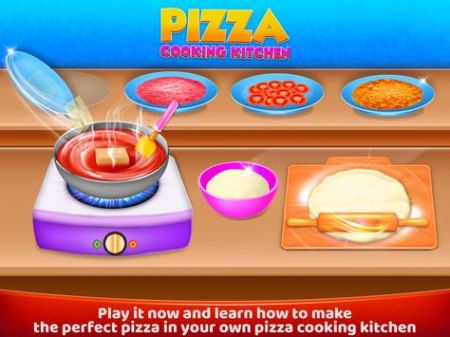 披萨烹饪厨师免费版下载_披萨烹饪厨师游戏下载v0.9 安卓版 运行截图1