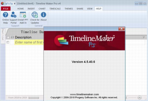 Timeline Maker Pro破解版下载_Timeline Maker Pro(时间图标制作生成软件) v4.5.32 中文版下载 运行截图1