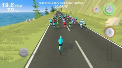 职业自行车竞速模拟游戏下载_职业自行车竞速模拟2022最新版下载v2.4 安卓版 运行截图1