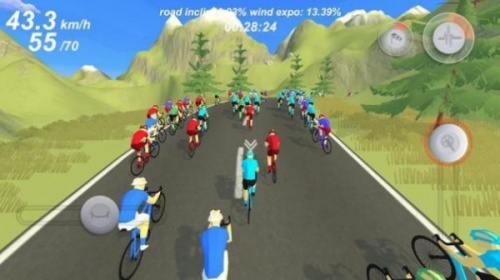 职业自行车竞速模拟游戏下载_职业自行车竞速模拟2022最新版下载v2.4 安卓版 运行截图3