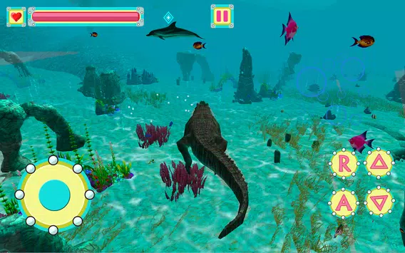 水下鳄鱼模拟器