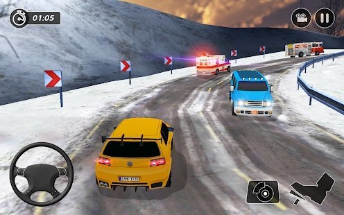 雪地越野吉普车游戏最新版下载_雪地越野吉普车手机版下载v1.4 安卓版 运行截图3