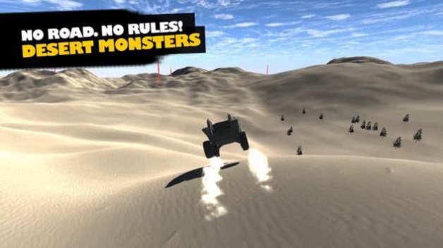 沙漠怪兽赛车游戏下载_沙漠怪兽赛车手机版下载v1 安卓版 运行截图2
