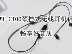索尼WI-C100颈挂式无线耳机评测_索尼WI-C100颈挂式无线耳机怎么样[多图]