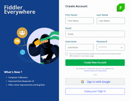 Fiddler Everywhere破解版下载_Fiddler Everywhere(Web调试软件) v1.0.1 免费版下载 运行截图1