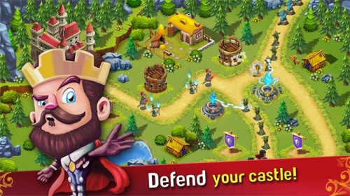 城堡防御中文版免费下载_城堡防御免广告游戏下载v1.0 安卓版 运行截图2