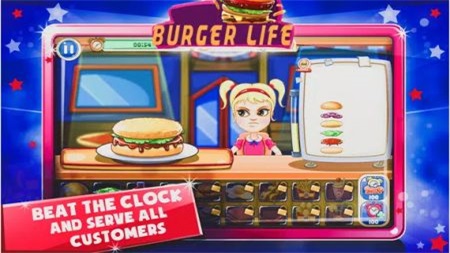 汉堡生活餐厅中文版游戏下载_汉堡生活餐厅免费版下载v2 安卓版 运行截图1
