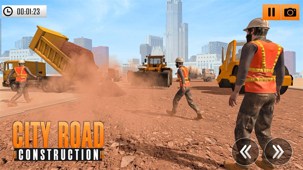 城市道路建设游戏下载_城市道路建设安卓版下载v0.3 安卓版 运行截图2
