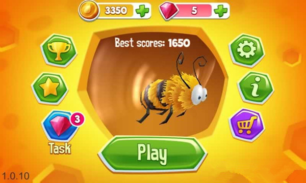 蜜蜂飞行大冒险游戏下载_蜜蜂飞行大冒险手机版下载v1.0.16 安卓版 运行截图2